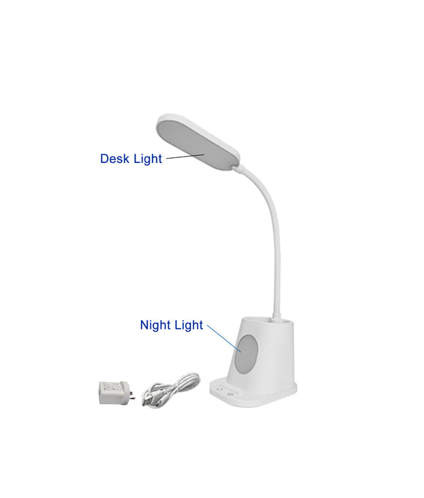 CLA PENMATE LED Rechargeable Portable Functional Touch Table Lamp