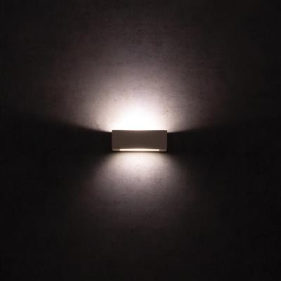 Domus BF-2018 Ceramic 20cm Wall Uplight - Raw / G9