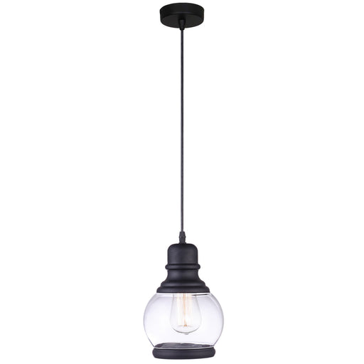 Cardho 1Light Clear Glass Pendant by VM Lighting