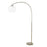 Oriel Lighting  OVER Large Arc Lamp with Acrylic Shade