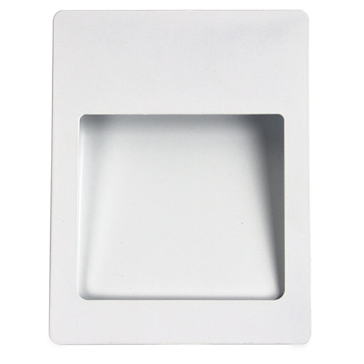 Oriel Lighting PEKO.6 4000K Recessed Wall Light with Driver 120mm White