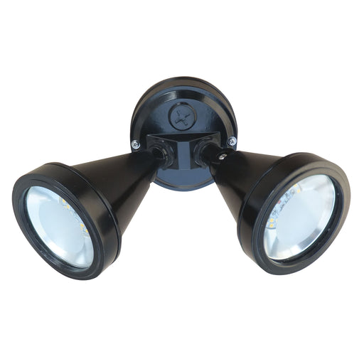 Oriel Lighting CADET Outdoor LED Twin Floodlight adjustable providing light