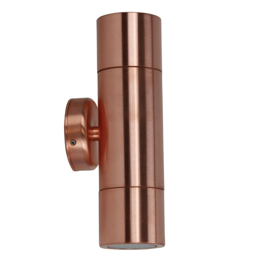 Oriel Lighting OXLEY UP/DOWN Copper Solid Copper Wall Light 240V