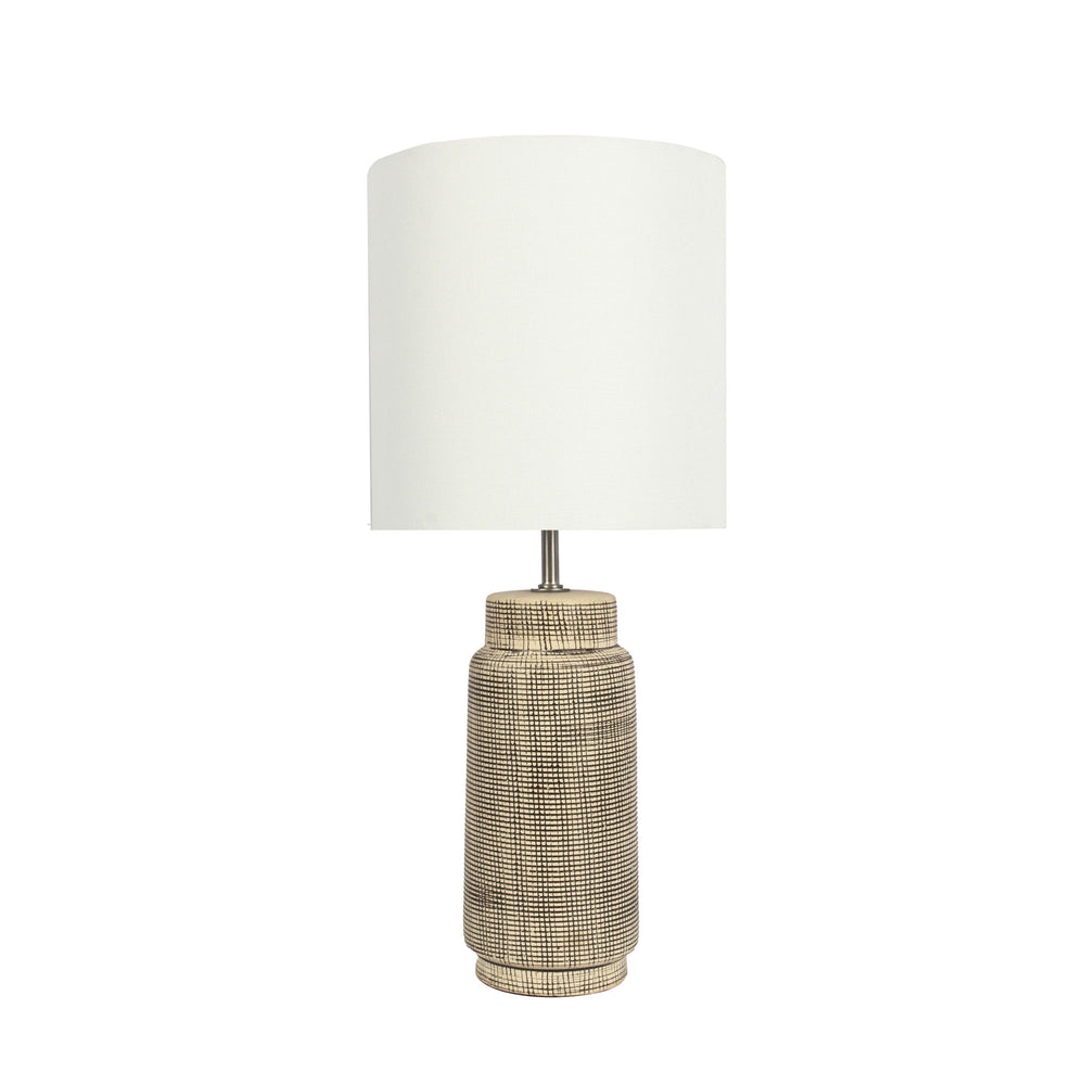 Oriel Lighting ZAMORA TABLE LAMP Complete Ceramic