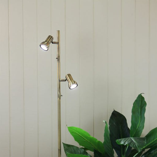 Oriel Lighting DAXAM LED Twin Adjustable Floor Lamp