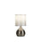 Oriel Lighting LOTTI TOUCH LAMP Antique Brass ON / OFF