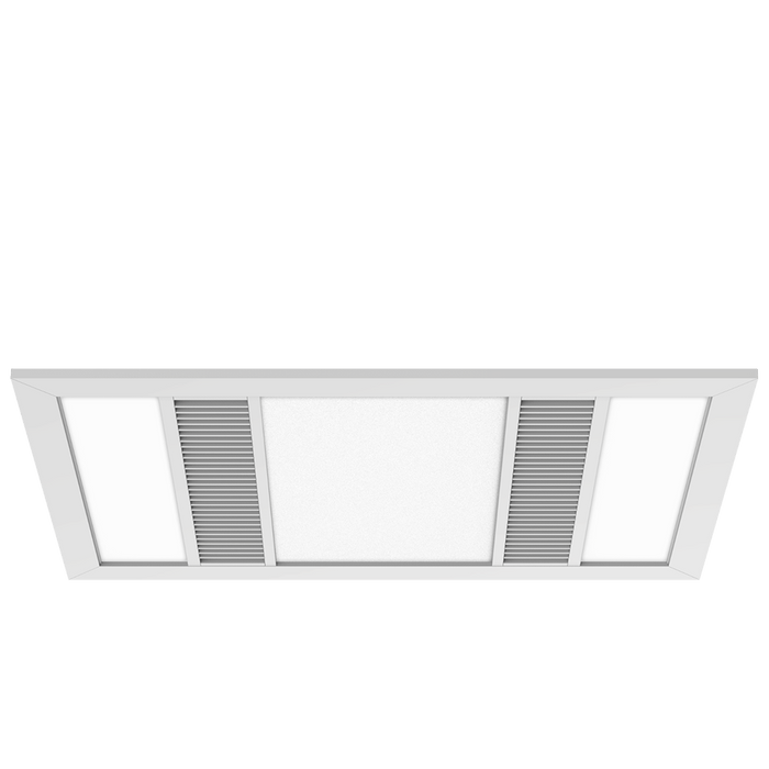 Modura Slender 3 in 1 Bathroom Heater Exhaust Fan and Light 1000w Halogen