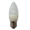 LED 4 Watt E27 Candle Frosted Globes by VM Lighting