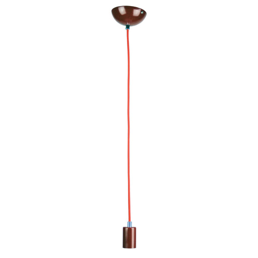 Oriel Lighting POP Red Single Pendant Suspension