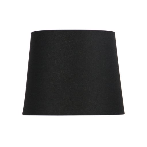 Oriel Lighting 27cm Black Linen Table Lamp Shade
