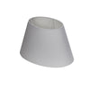 Oriel Lighting 30cm White Tapered Oval Shade