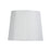 Oriel Lighting 27cm Pearl-White Shantung Shade