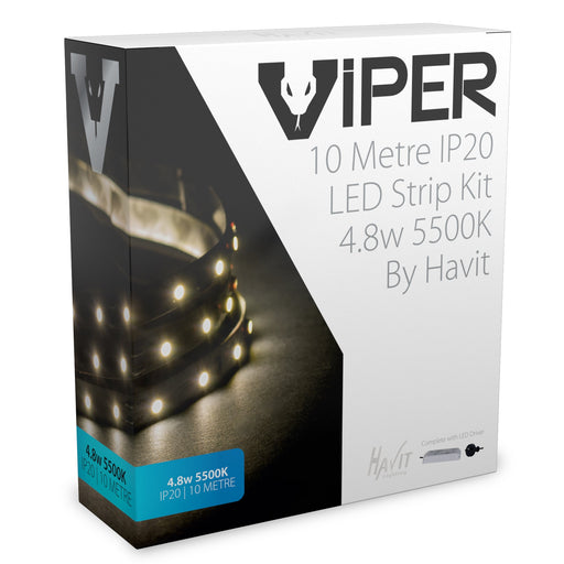 Havit VPR9734IP20-60-10M VIPER 4.8w 10m LED Strip kit 5500k