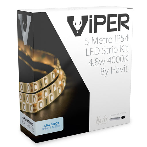 Havit VPR9735IP54-60-5M VIPER 4.8w 5m LED Strip kit 4000k