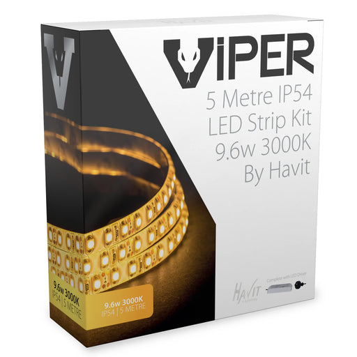 Havit VPR9743IP54-120-5M VIPER 9.6w 5m LED Strip kit 3000k