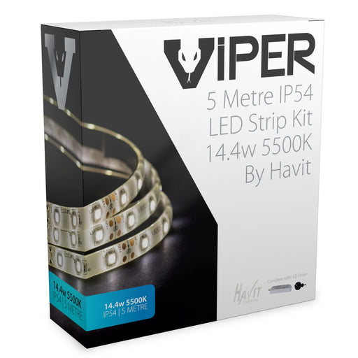 Havit VPR9784IP54-60-5M VIPER 14.4w 5m LED Strip kit 5500k