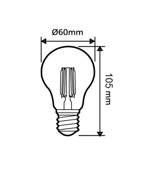 CLA LED GLS Filament Dimmable Globes 