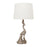Cafe Peacock Table Lamp Champagne Gold