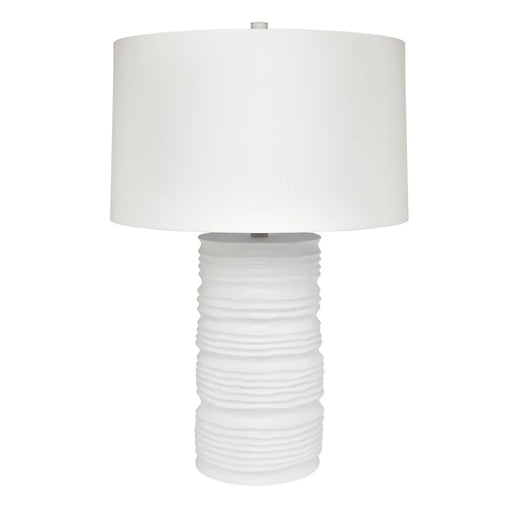 Cafe Matisse Table Lamp White with White Shade