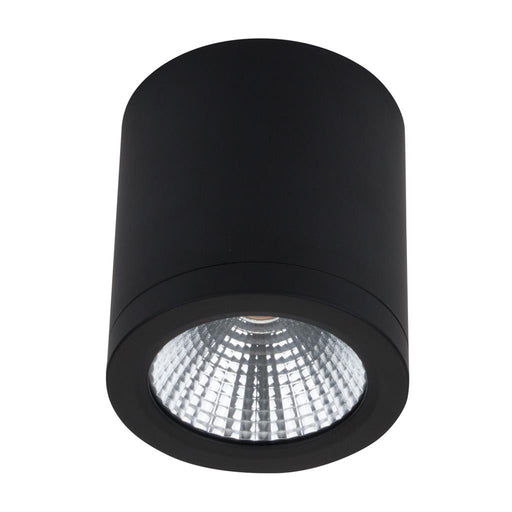 Domus NEO-13 Round 13W Surface Mounted LED Dimmable IP44 Downlight Black