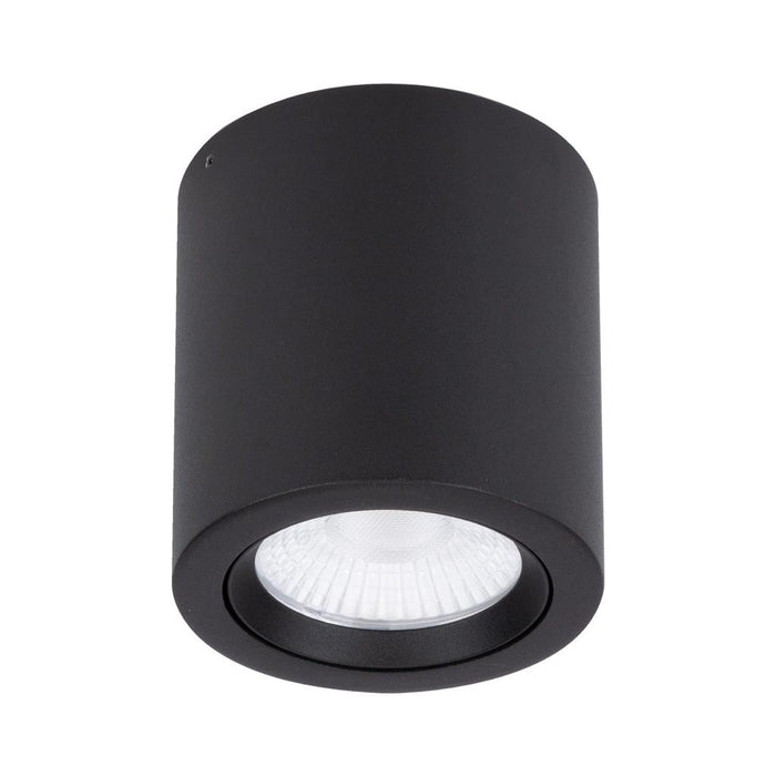 Domus NEO-20 Round 20W Surface Mount Tiltable LED Dimmable IP20 Downlight Black