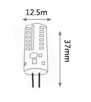 Pro Light Club 2.5W G4 LED Bi-Pin 12V ( (20W Halogen Replacement)