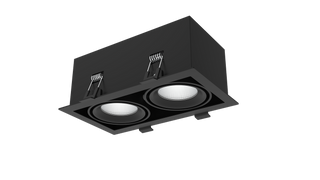 3A Lighting 2X10W SQ Adjustable Downlight
