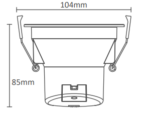 3A 10W Smd Deep Recess Downlight DL1016