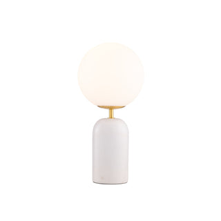 Mayfield Soren White Marble Desk Lamp