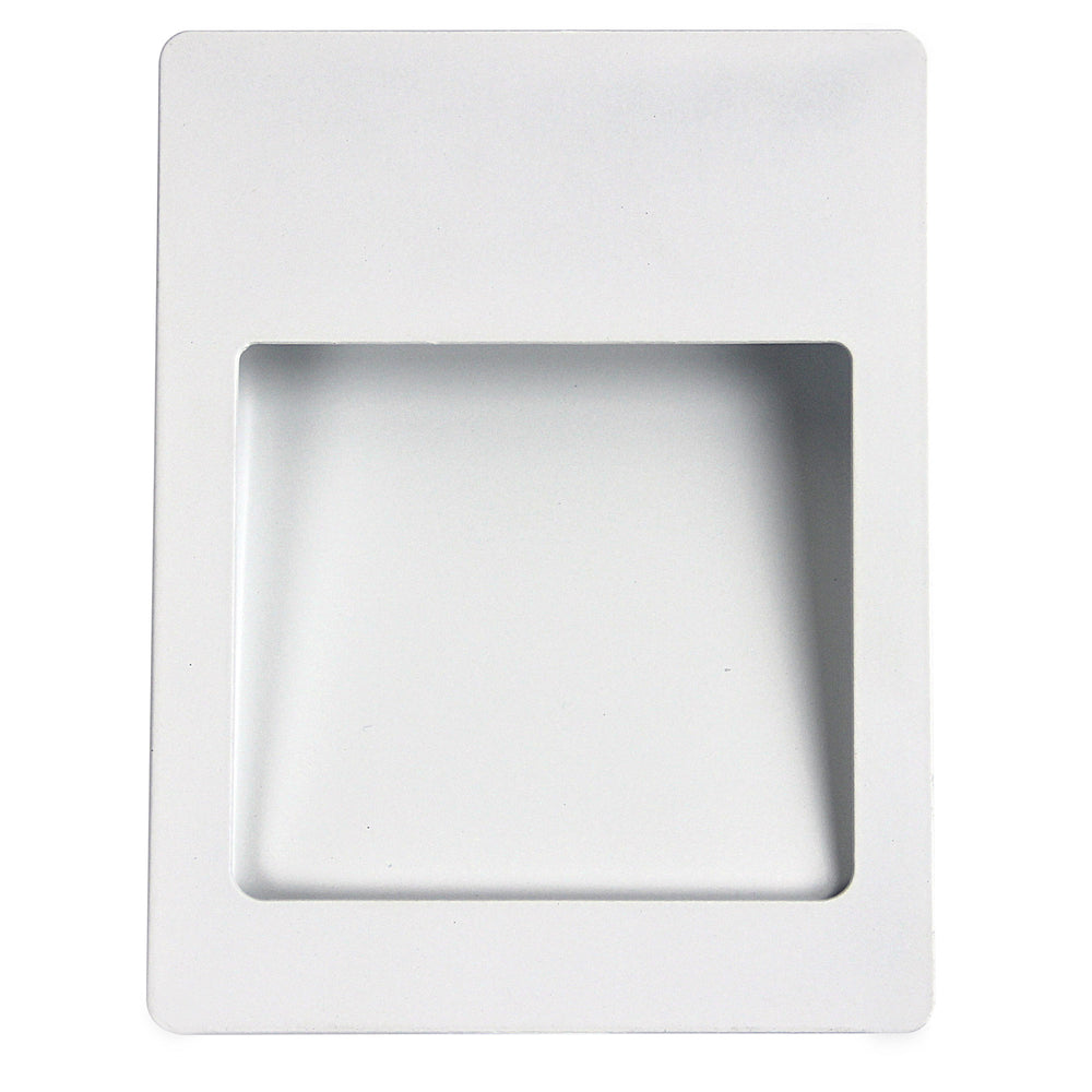 Clearance - Oriel Lighting PEKO.6 4000K Recessed Wall Light with Driver 120mm White