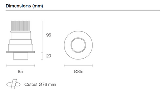 Trend MINILED XDQ10 10W LED Downlight