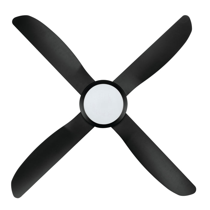 BRILLIANT VECTOR II 52" ABS CEILING FAN WITH CCT LED