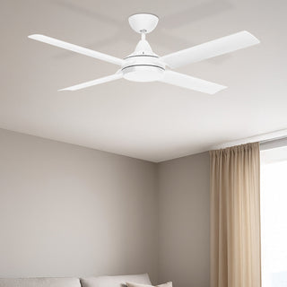 Brilliant 48” AC White Cairns Ceiling Fan