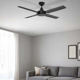 Brilliant 48” AC Black Cairns Ceiling Fan