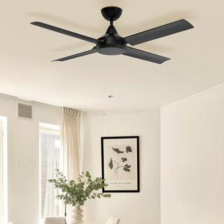 Brilliant 52” AC Black Cairns Ceiling Fan