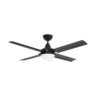 Brilliant 52” AC Black Cairns Ceiling Fan With B22 Light