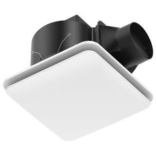 Brilliant White Blizzard Square 330mm DC Exhaust Fan