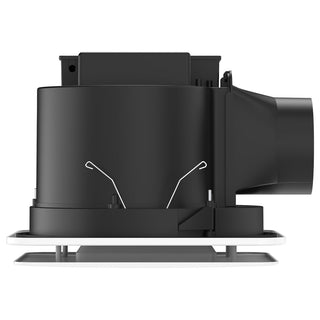 Brilliant White Blizzard Square 330mm DC Exhaust Fan with LED Light