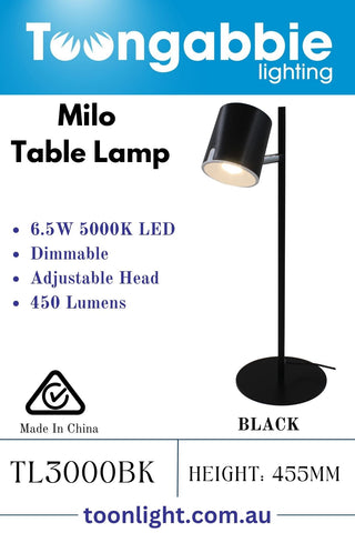 Toongabbie TL3000 Milo LED Table Lamp