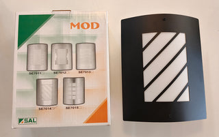 Clearance - SAL MOD SE7013 E27 BASE Decorative IP44 Wall Mount Bunker