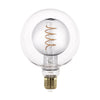 Eglo Lighting Bulb lightbulb E27 2W 2000K DIM LED G125 CLR/BLK TR