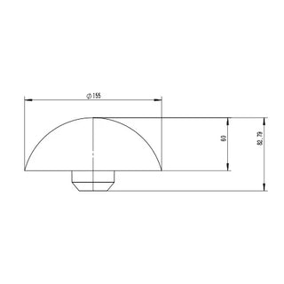 SAL Aster SE7367G4/BK IP65 LED Landscape Luminaire 2.5W G4 lamp with Multi-installation Base