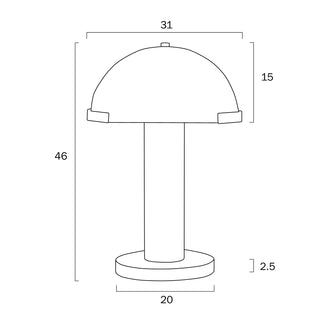 Telbix AUGUSTIN Table Lamp
