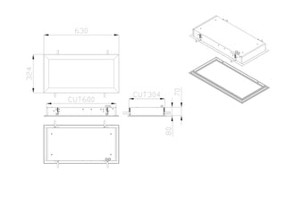 SAL Bismarck II S9794 LED Panel IP65