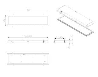 SAL Bismarck II S9794 LED Panel IP65
