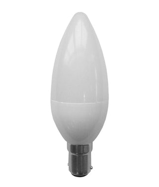 CLA Candle LED Globe Frosted Diffuser 3W