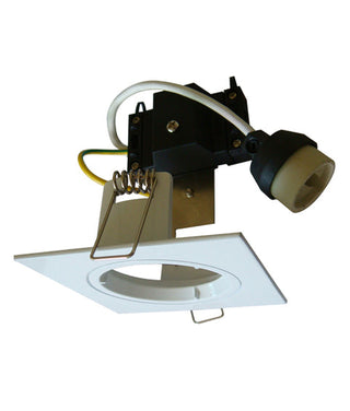 CLA Gu10 Fixed Square Downlight Fittings Cut out: 70mm