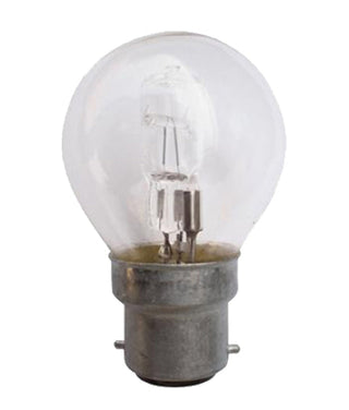 CLA Fancy Round Halogen Globes Clear / Frosted Diffuser