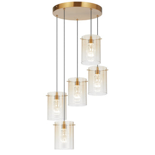 Telbix Crevil 5 Light Pendant