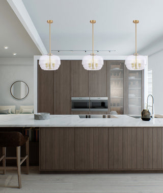 CLA CUAD Interior Clear Wine Glass Shape Glass Shade Pendant Light